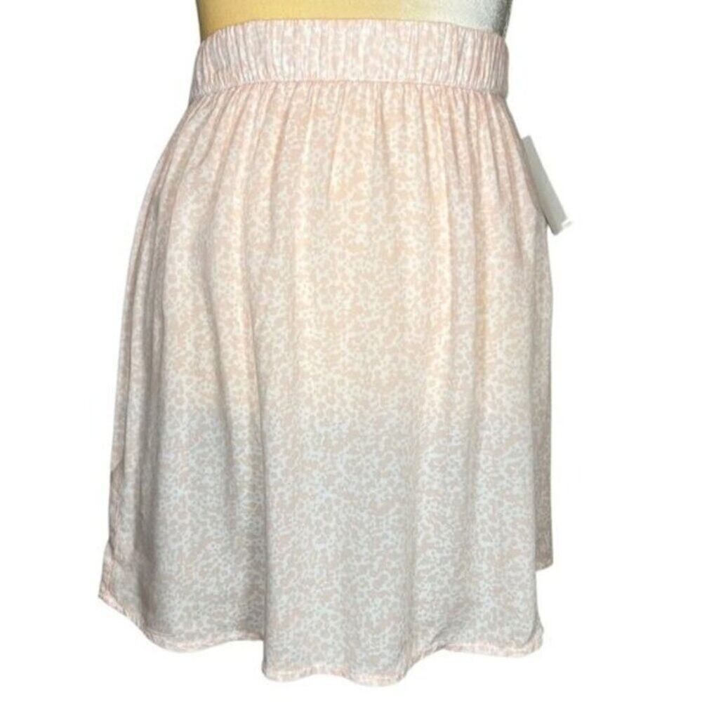 Abound Animal Print Mini Skirt, Pink, S, NWT